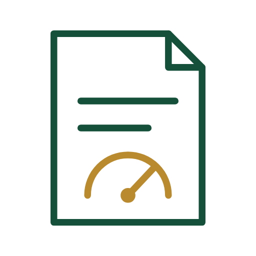 Credit reporting icon