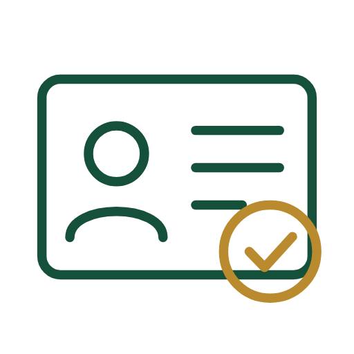Identity verification icon